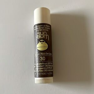 Bundle 5/$25☀️ NEW SUN BUM SPF 30 SUNSCREEN LIP BALM COCONUT